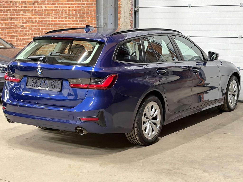BMW 318 dA Automaat Leder LED Navi 118.000km 2020 Garantie, Auto's, BMW, Automaat, 135 pk, 4 cilinders, Blauw