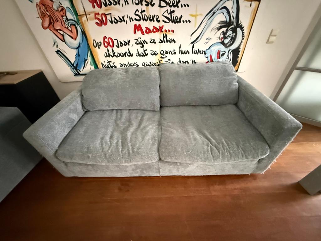 Zetel 2 zit en enkele zit, Ophalen of Verzenden, Zo goed als nieuw