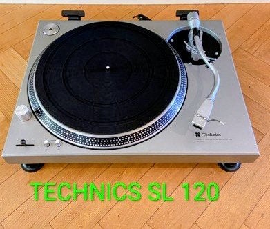 TECHNICS SL 120  MET ORTOFON TOONARM, Audio, Tv en Foto, Ophalen, Refurbished, Pitch-regelaar, Platenspeler