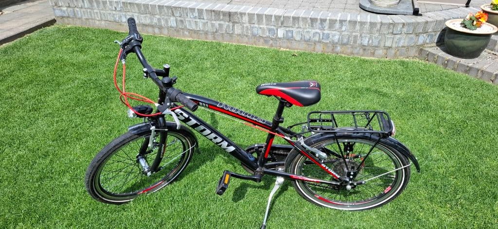 jongensfiets 20 inch, Fietsen en Brommers, Ophalen, Velgrem, Versnellingen, Zo goed als nieuw