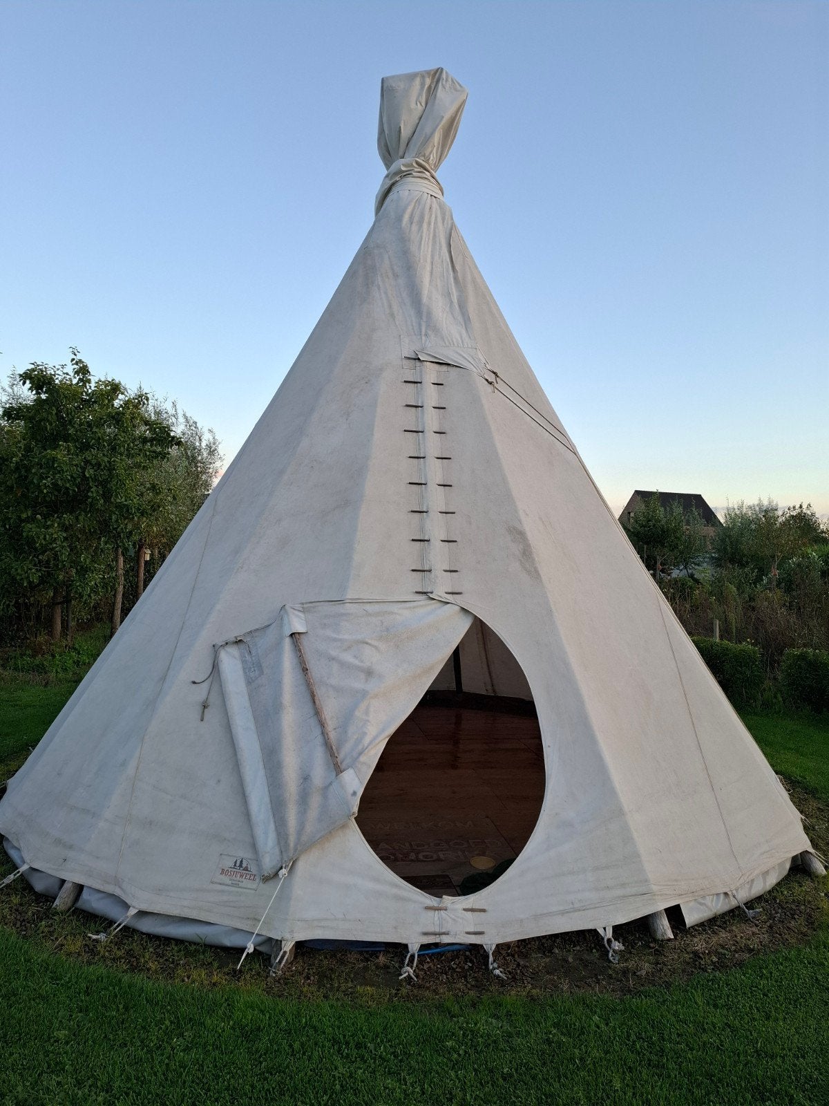 Tipi tent voor glamping, Ophalen, Gebruikt