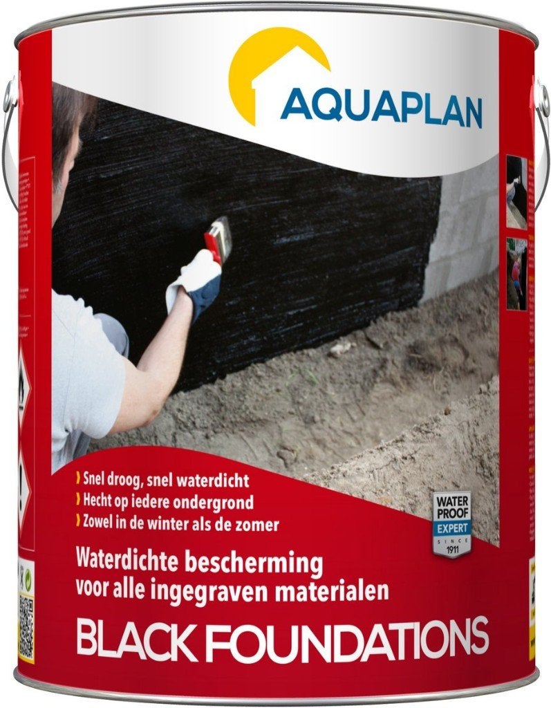 Black foundations Aquaplan - nog 3 liter over, Ophalen, Gebruikt