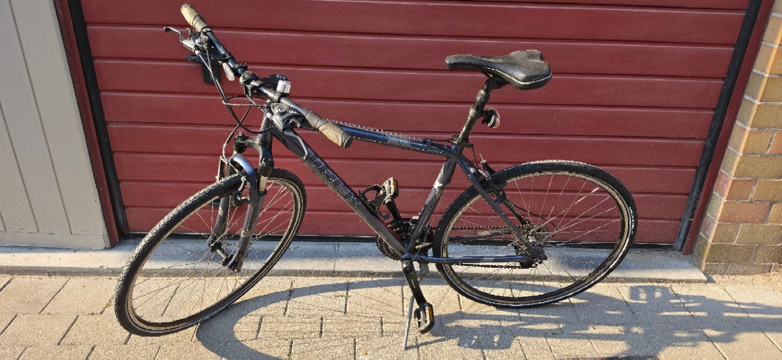 fiets trek, Fietsen en Brommers, 28 inch, Gebruikt, Velgrem, Meer dan 20 versnellingen