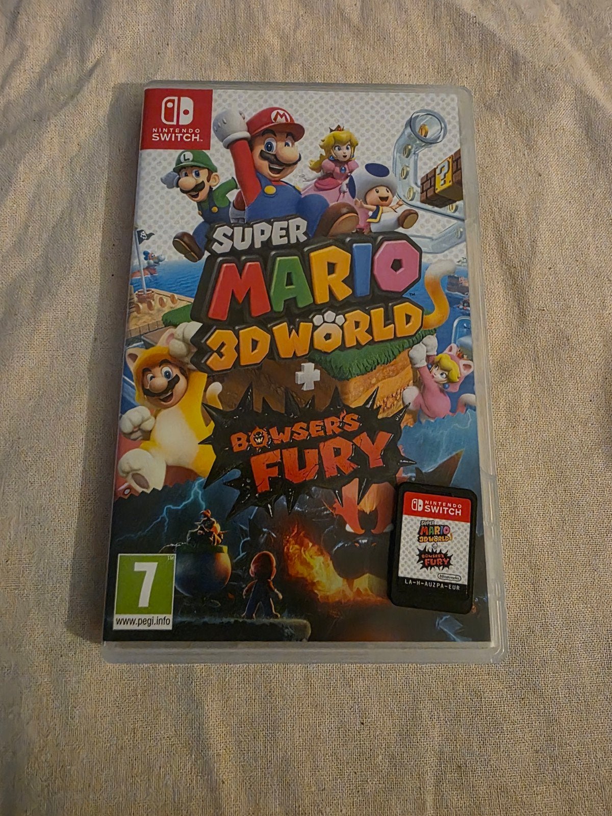 Super Mario 3D World et Bowser's Fury pour Nintendo Switch, Consoles de jeu & Jeux vidéo, Enlèvement ou Envoi, Plateforme, À partir de 3 ans