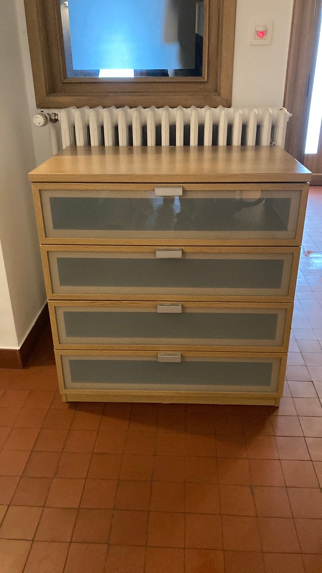 Commode 4 tiroirs, 3 ou 4 tiroirs, 25 à 50 cm, Moins de 100 cm, Comme neuf