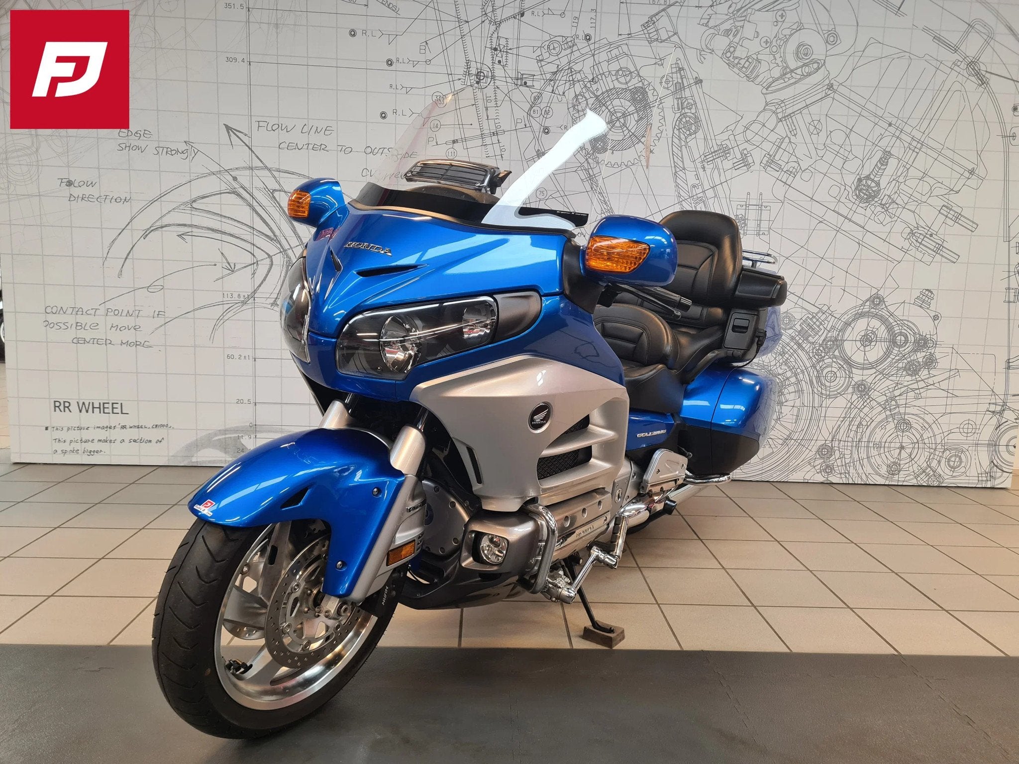 Honda GL 1800 Goldwing (bj 2012), Bedrijf, Meer dan 35 kW, Toermotor, 1800 cc