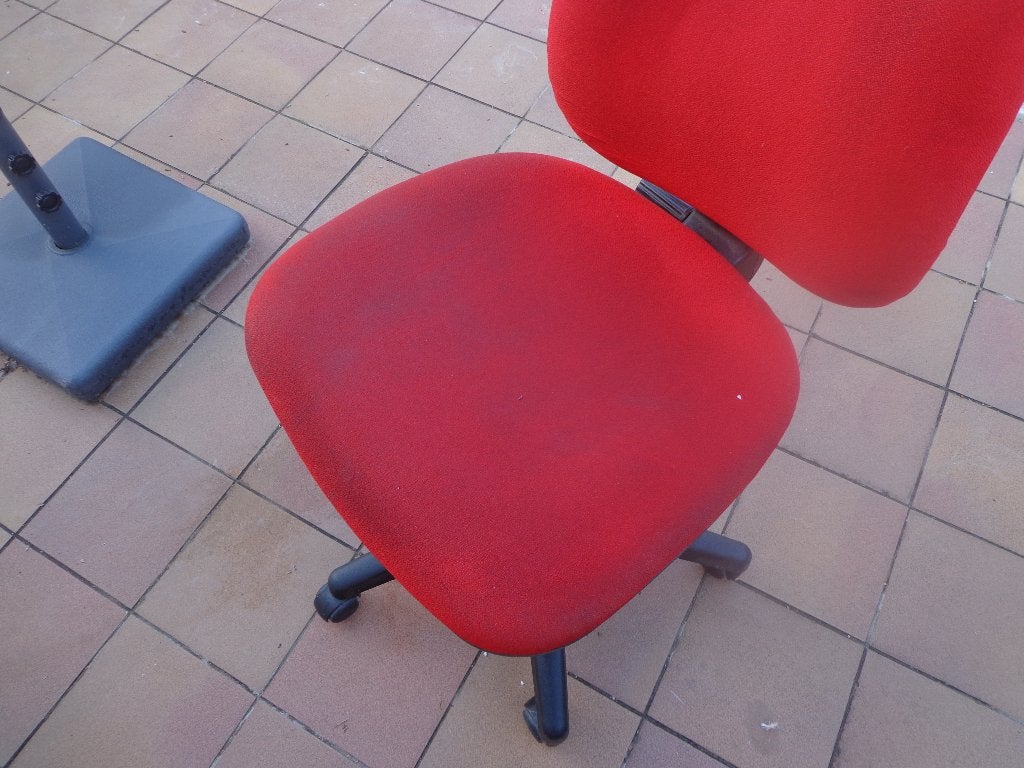 Chaise de bureau rouge, Maison & Meubles, Chaises de bureau, Rouge, Enlèvement, Utilisé, Chaise de bureau