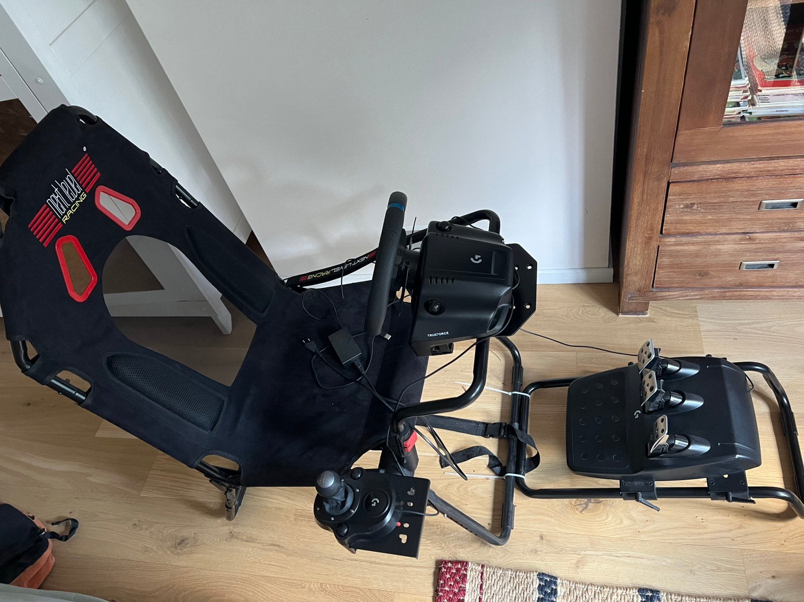 Logitech G923 + Shifter + Stoel, Ophalen, Zo goed als nieuw
