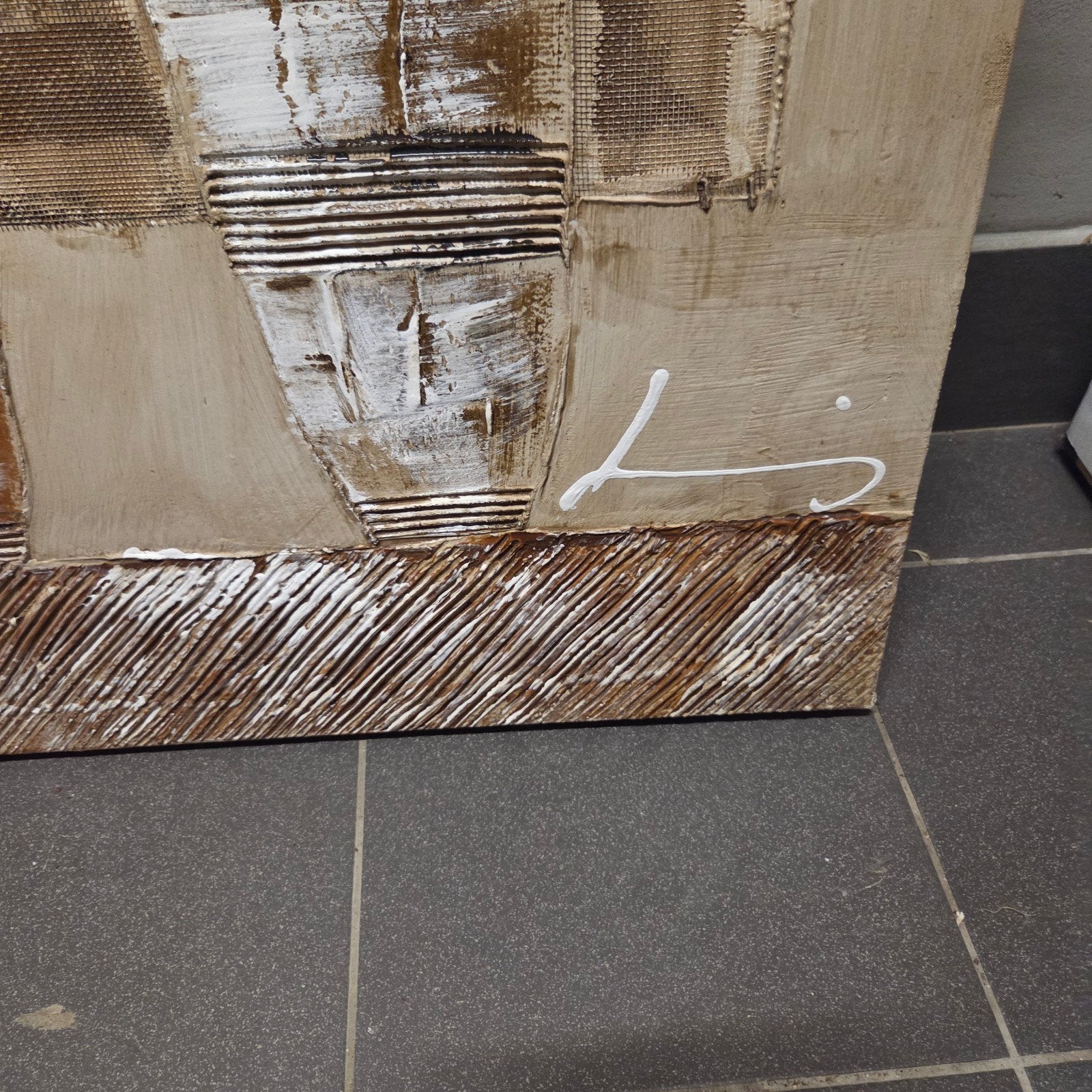 Schilderij op doek, 1.50x 1m, Huis en Inrichting, Woonaccessoires | Spiegels, Ophalen