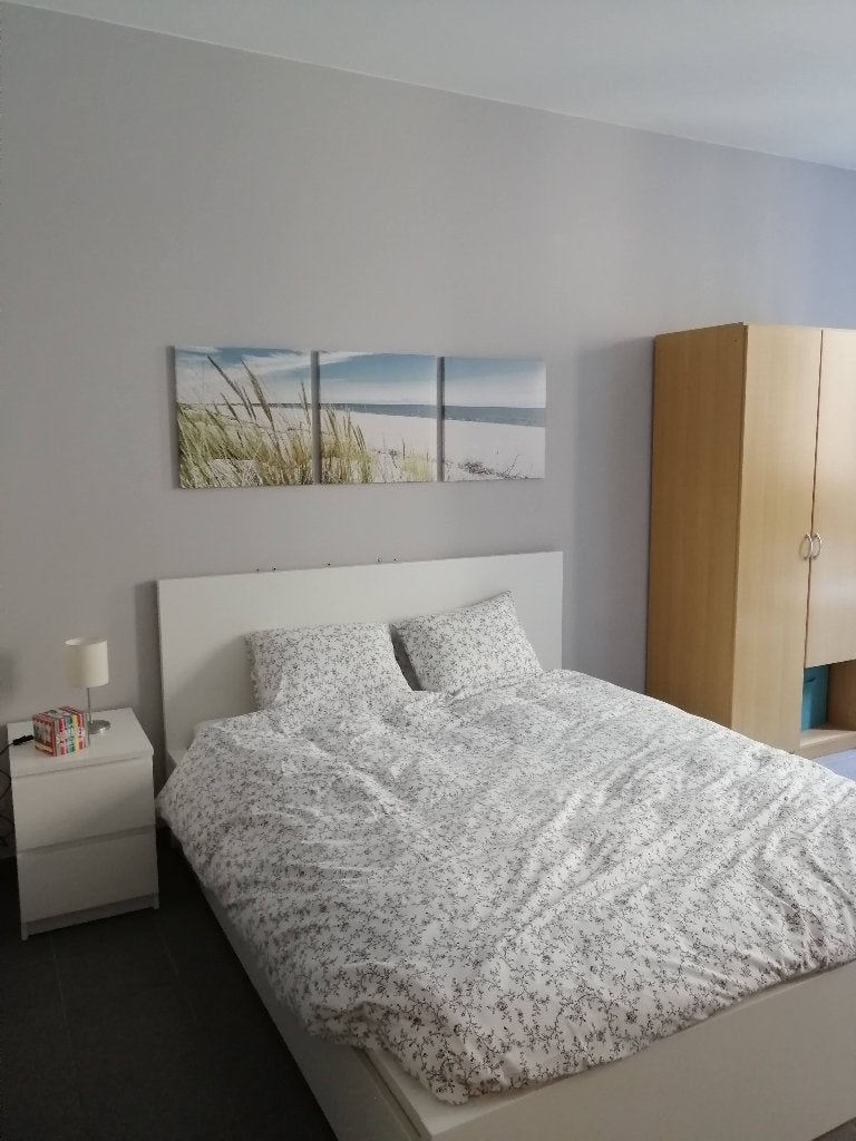 Ikea Bed met schuiven + gratis matras, Ophalen, Wit, Ikea, Zweeds, Minimalistisch, Tweepersoons