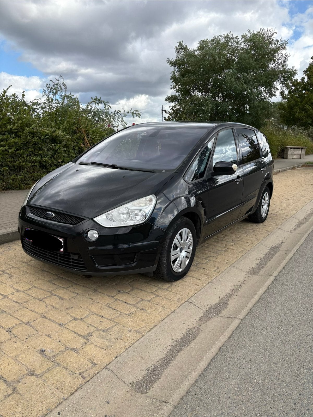 Ford S-Max 2009 7 places, Autos, Cuir, Achat, Noir, 5 portes