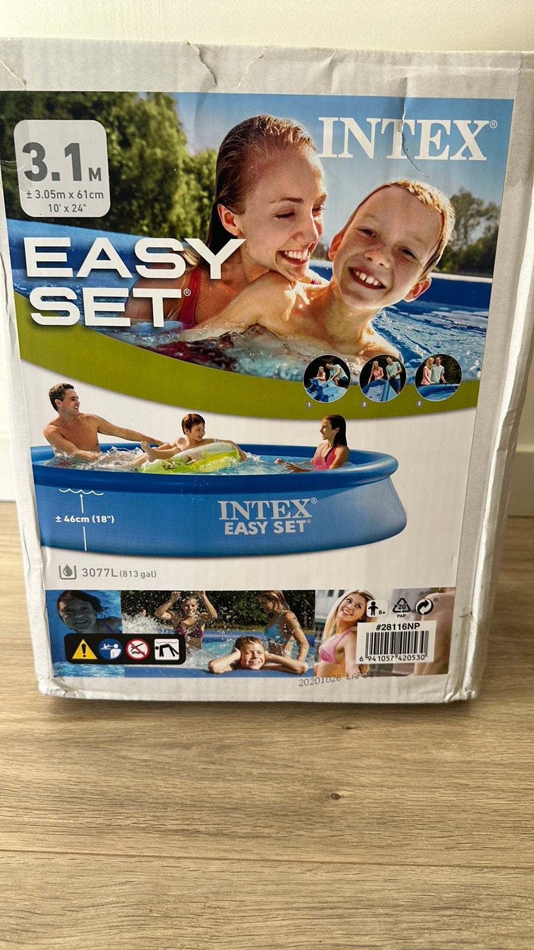 Piscine Intex, Neuf, 200 à 400 cm, Piscine gonflable, Rond