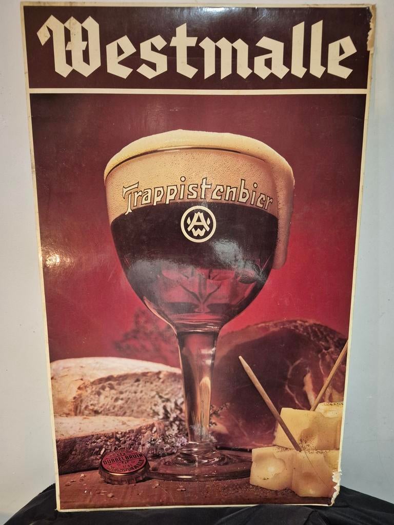 Vintage Westmalle Trappistenbier en zeldzaam, Verzamelen, Ophalen of Verzenden