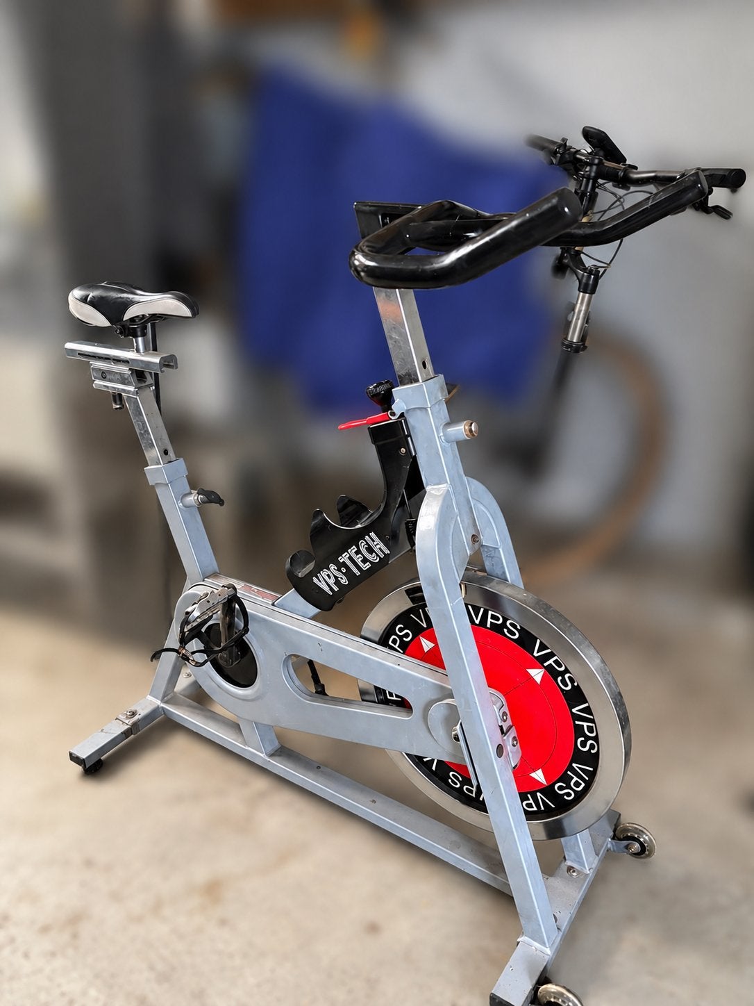 Spinning fiets, Ophalen, Zo goed als nieuw