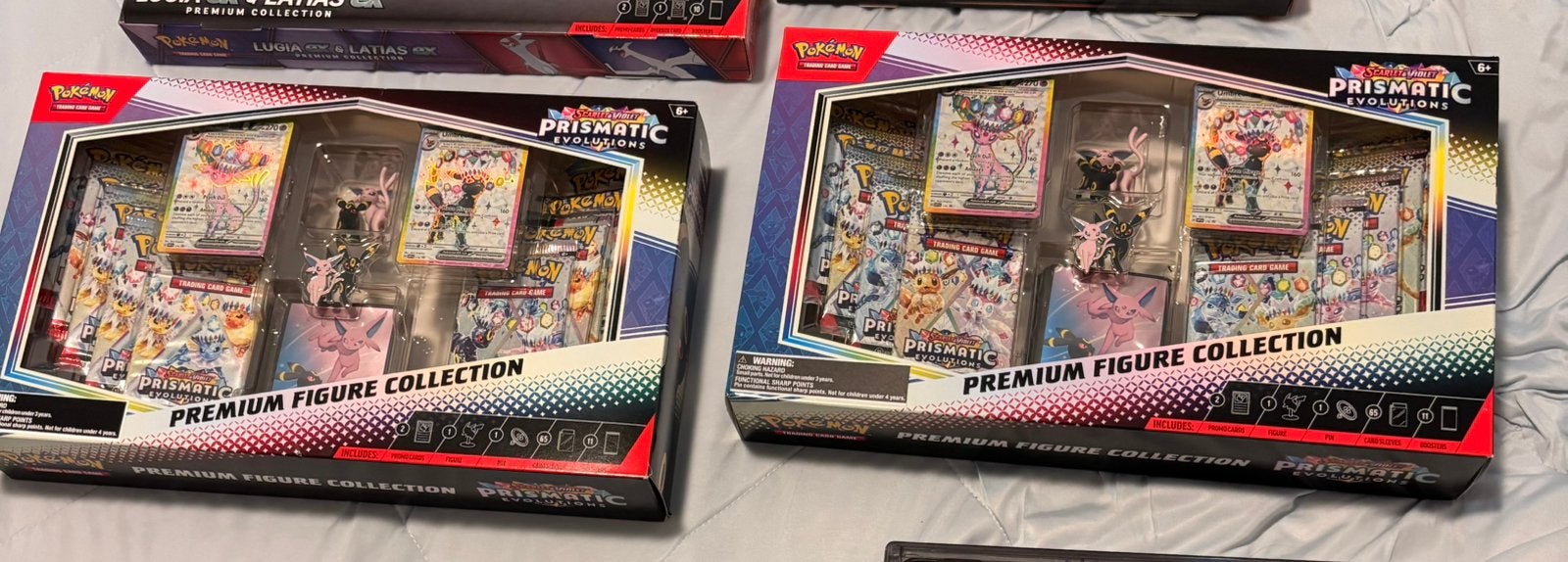 Figurines premium Pokemon Prismatic Evolution, Enlèvement ou Envoi, Comme neuf, Plusieurs cartes, Foil