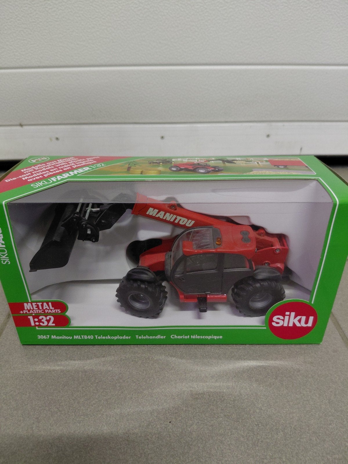 siku 1/32 Manitou MLT 840 verrijker, Hobby & Loisirs créatifs, Voitures miniatures | 1:32, Enlèvement ou Envoi, Neuf, Tracteur et Agriculture