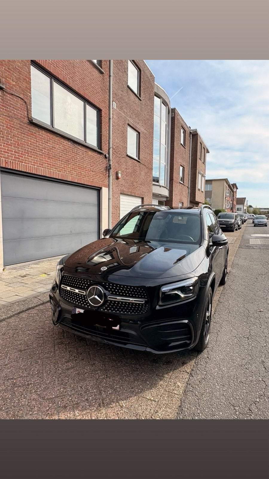 MERCDES-BENZ GLB 180 AMG LINE - FULL OPTION, Auto's, Automaat, Euro 5, Zwart, Zwart