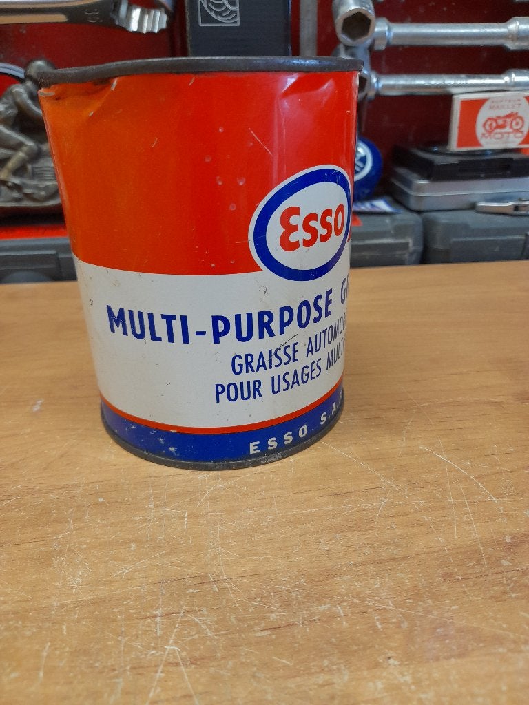 ancien pot graisse vide esso saf multi H, Envoi, Utilisé, Autres types