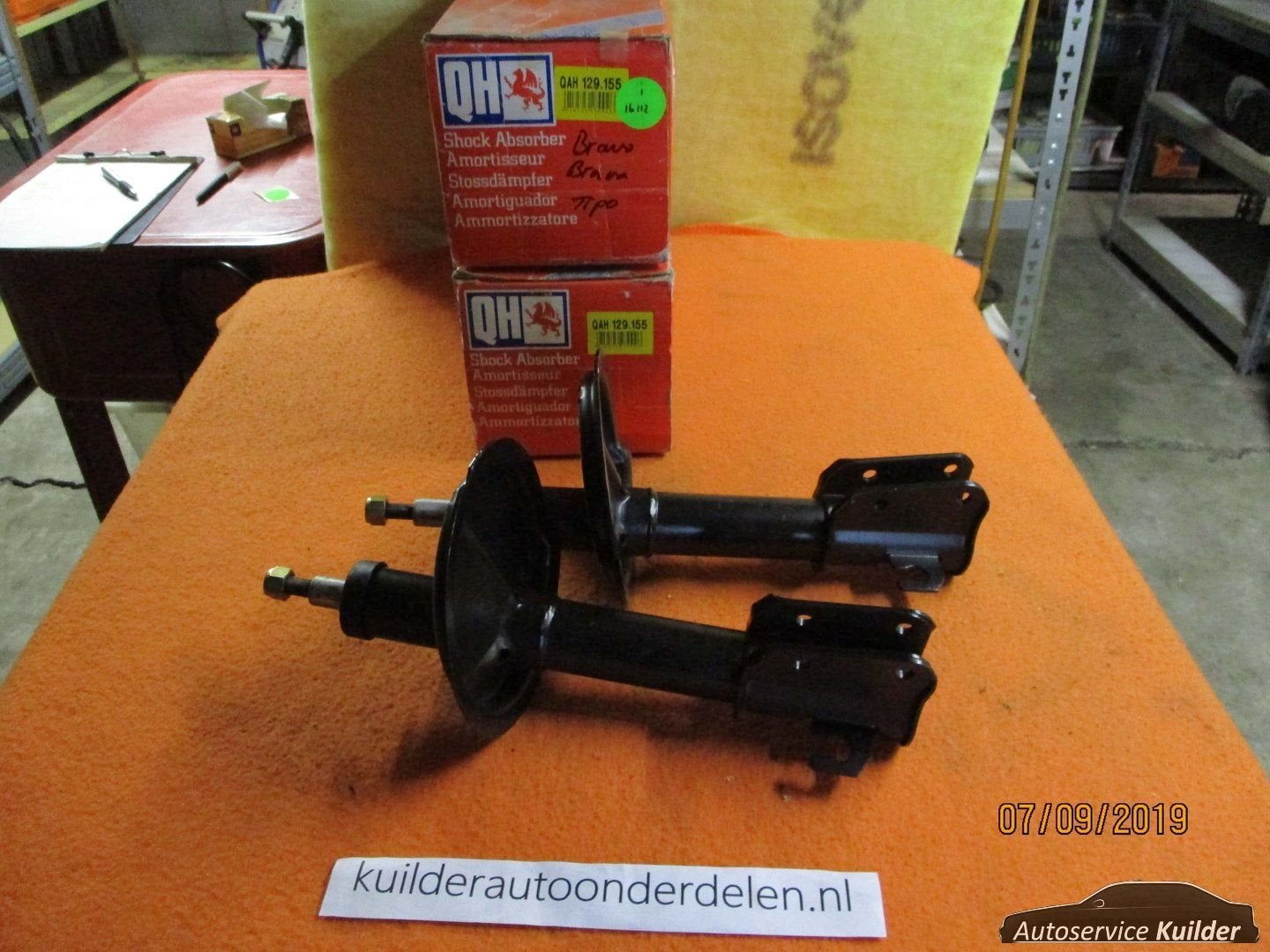 Nieuw set schokdempers Fiat Brava Bravo Tempra Tipo QH, -, -, Nieuw, Ophalen of Verzenden