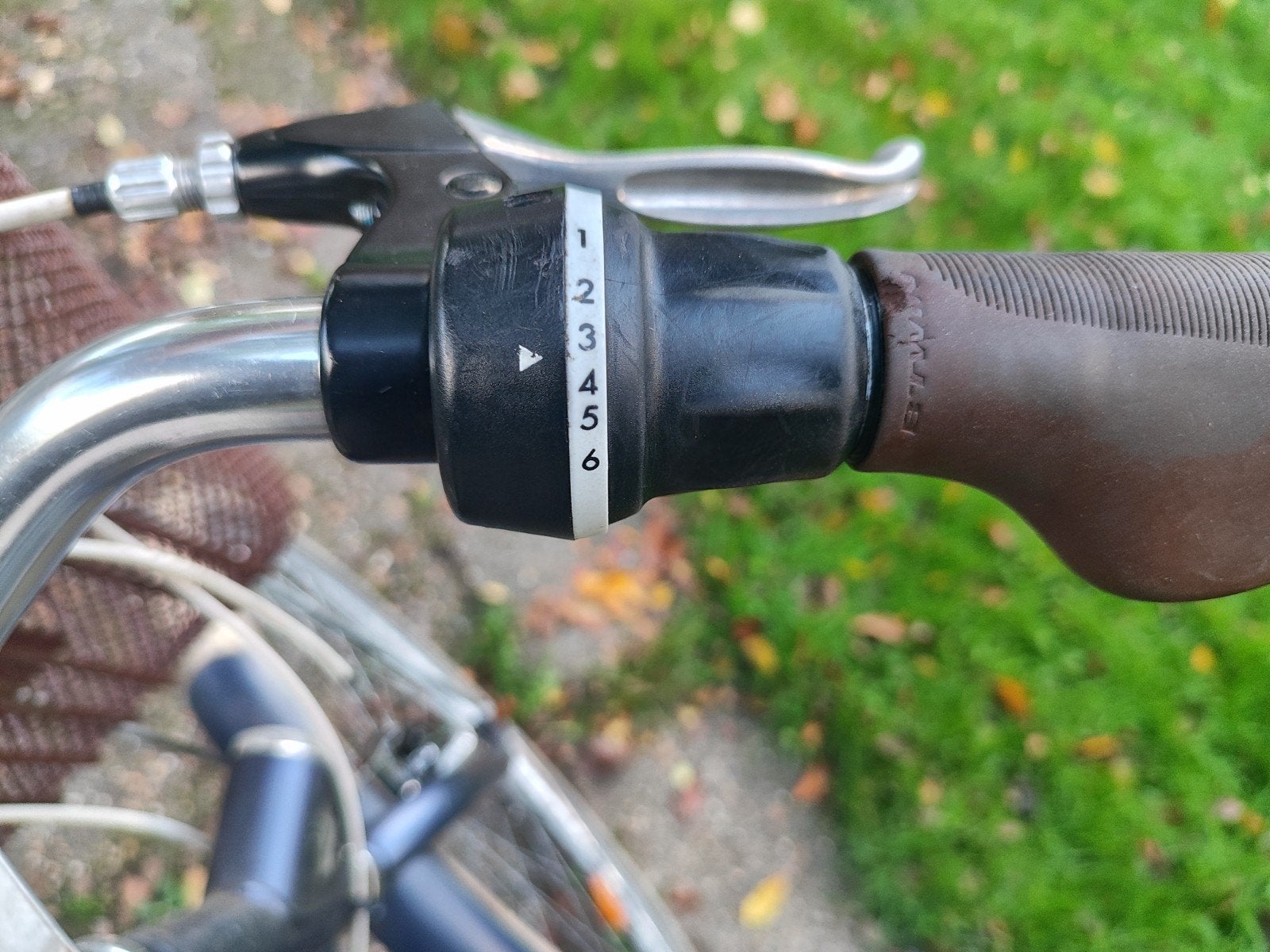 BTWIN Stadsfiets 520 laag frame donkerblauw 26", Accès (extra) bas, Autres marques, Frein sur jante, Enlèvement
