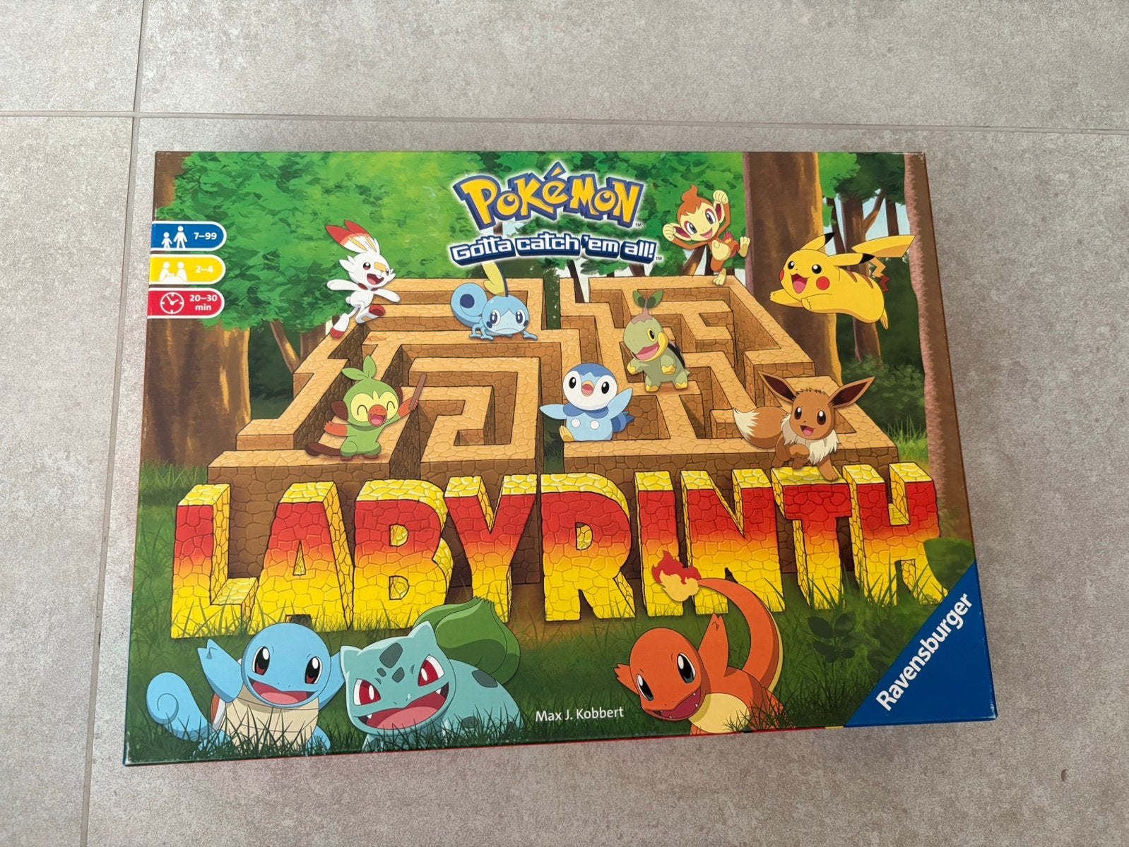 Pokemon labyrint gezelschapsspel, Hobby en Vrije tijd, Ophalen, Zo goed als nieuw