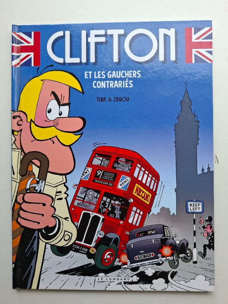 CLIFTON TOME 22 "CLIFTON ET LES GAUCHERS CONTRARIES EO 2016, Livres, Une BD, Enlèvement ou Envoi, Comme neuf