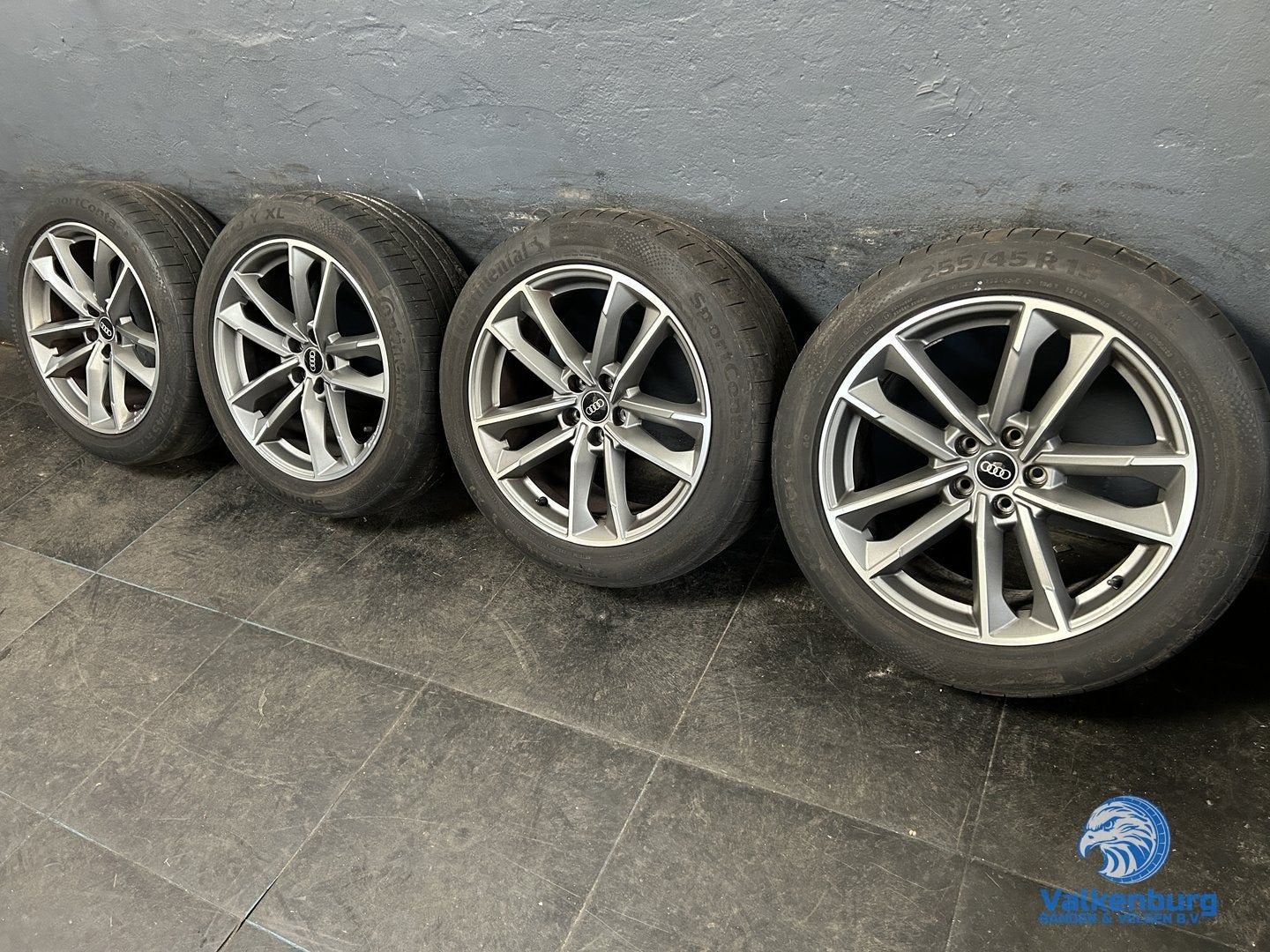 6mm! Originele Audi Q3 SQ3 F3 83A Audi Sport 19 inch antraci, Auto-onderdelen, Banden en Velgen, 19 inch, Gebruikt, 255 mm, -