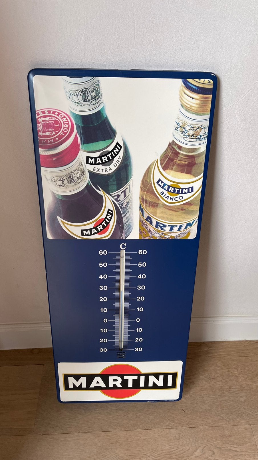 Thermomètre Martini., Enlèvement, Comme neuf, Panneau publicitaire