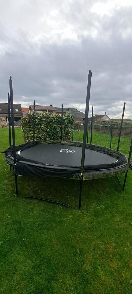 Trampoline, Kinderen en Baby's, Speelgoed | Buiten | Trampolines, Ophalen, Gebruikt