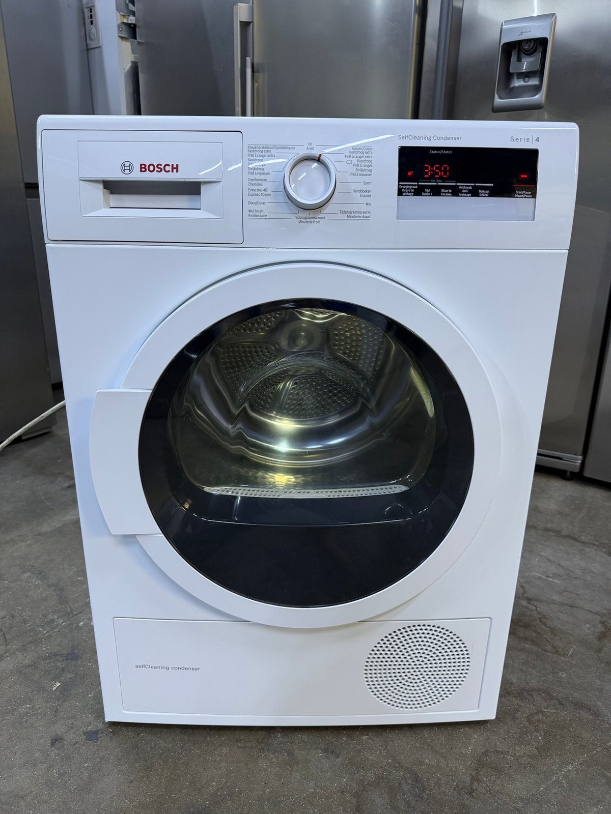 Droogkast Bosch A+++ 8 Kg met GARANTIE, Ophalen of Verzenden, Zo goed als nieuw, Luchtafvoer