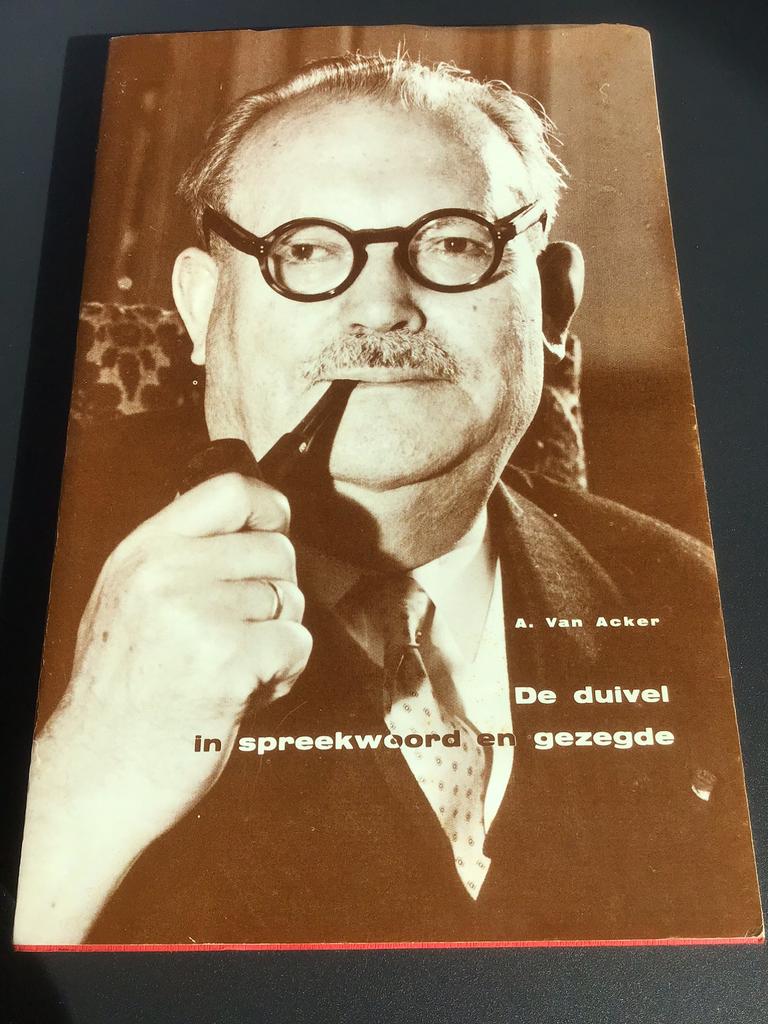 Achille Van Acker / De duivel in spreekwoord en gezegde, Ophalen of Verzenden, Gelezen, Politiek