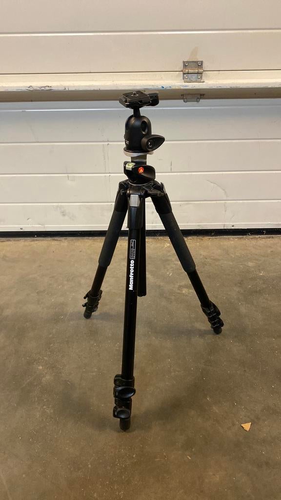 Manfrotto 190PROB TRIPOD - Manfrotto 496RC2 Ballhead, Ophalen, Zo goed als nieuw