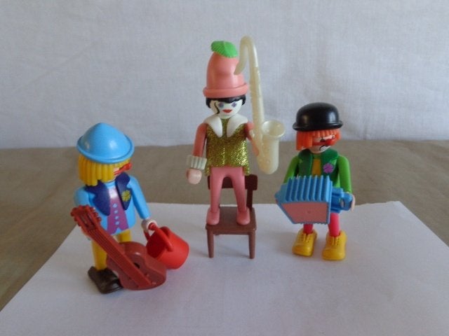 Playmobil clown 3319 et 3392  cirque/circus vintage, Enlèvement ou Envoi, Autres séries, Comme neuf, Kit complet