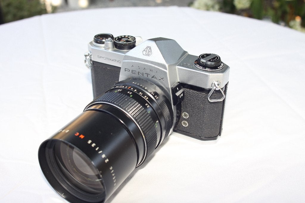 Asahi Pentax Spotmatic in goede staat, TV, Hi-fi & Vidéo, Appareils photo analogiques, Enlèvement, Utilisé, Reflex miroir, Pentax