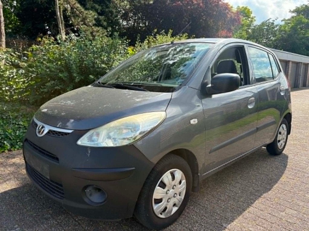 HYUNDAI I10 BLANCO GEKEURD VOOR VERKOOP, Autos, Hyundai, Argent ou Gris, Achat, Boîte manuelle, Noir