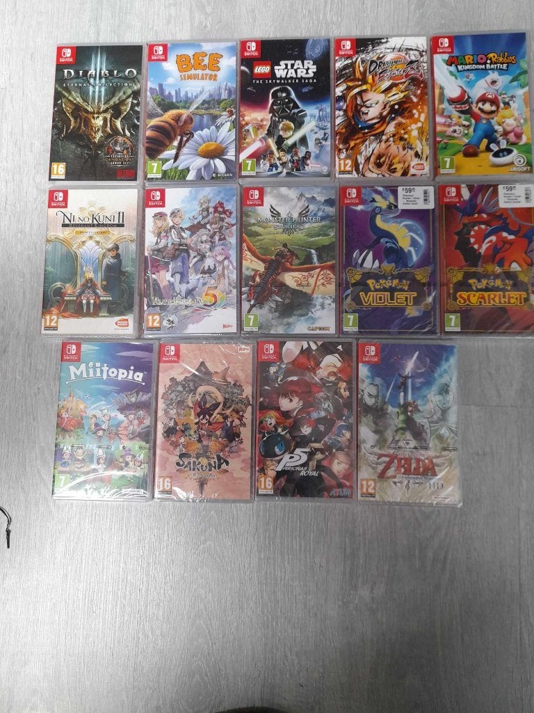 lot Nintendo switch games, Ophalen of Verzenden, Zo goed als nieuw