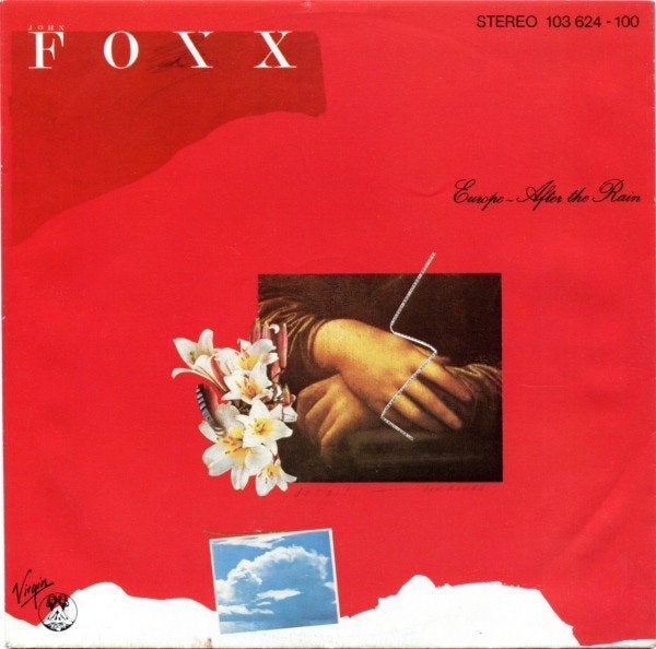 7" John Foxx – Europe After The Rain, Cd's en Dvd's, Vinyl Singles, 7 inch, Ophalen of Verzenden, Zo goed als nieuw, Dance en House