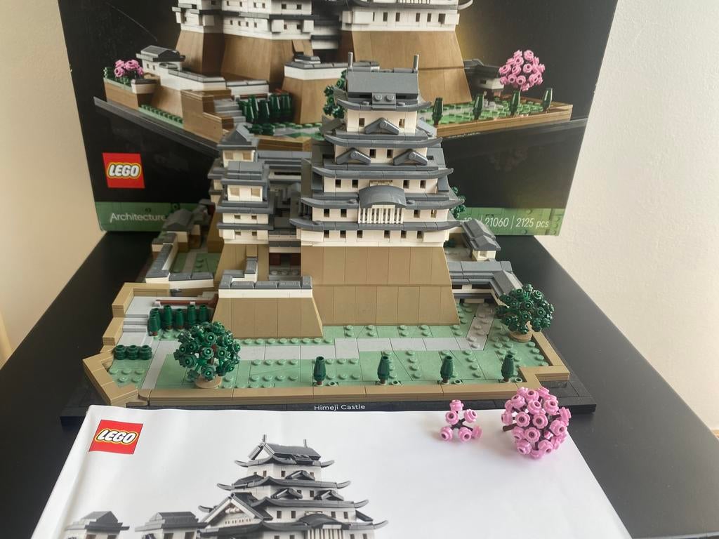 Lego architectuur himeji kasteel 21060, Ophalen, Zo goed als nieuw, Compleet, Lego