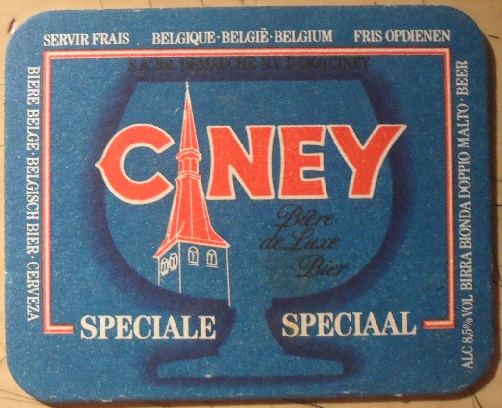 Sous-bock Ciney "Speciale", Collections, Enlèvement ou Envoi, Sous-bock