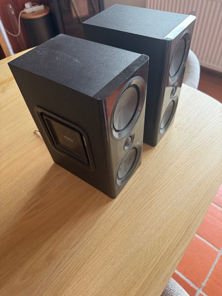 Enceintes Philips 2x60w, Enlèvement, Utilisé, Philips