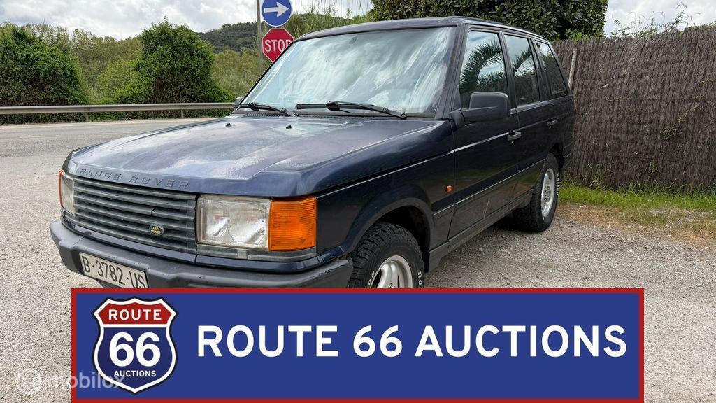Land Rover Range Rover 2.5 DSE | 1998 | Route 66 Auctions, Auto's, Land Rover, Zwart, Bedrijf, Handgeschakeld