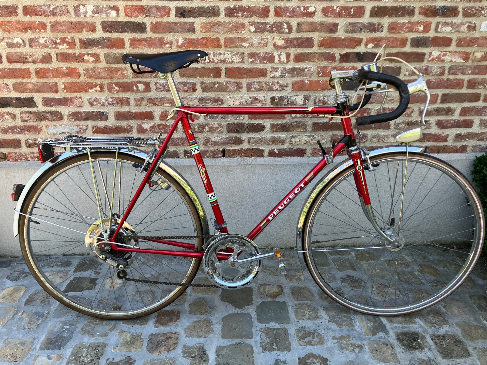 Retro fiets heren Peugeot PX8 1976, Fietsen en Brommers, Ophalen