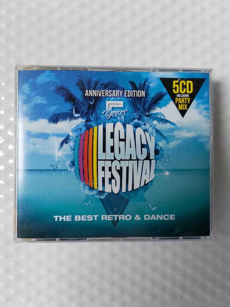 5 YEARS LEGACY FESTIVAL, Cd's en Dvd's, Verzenden, Zo goed als nieuw