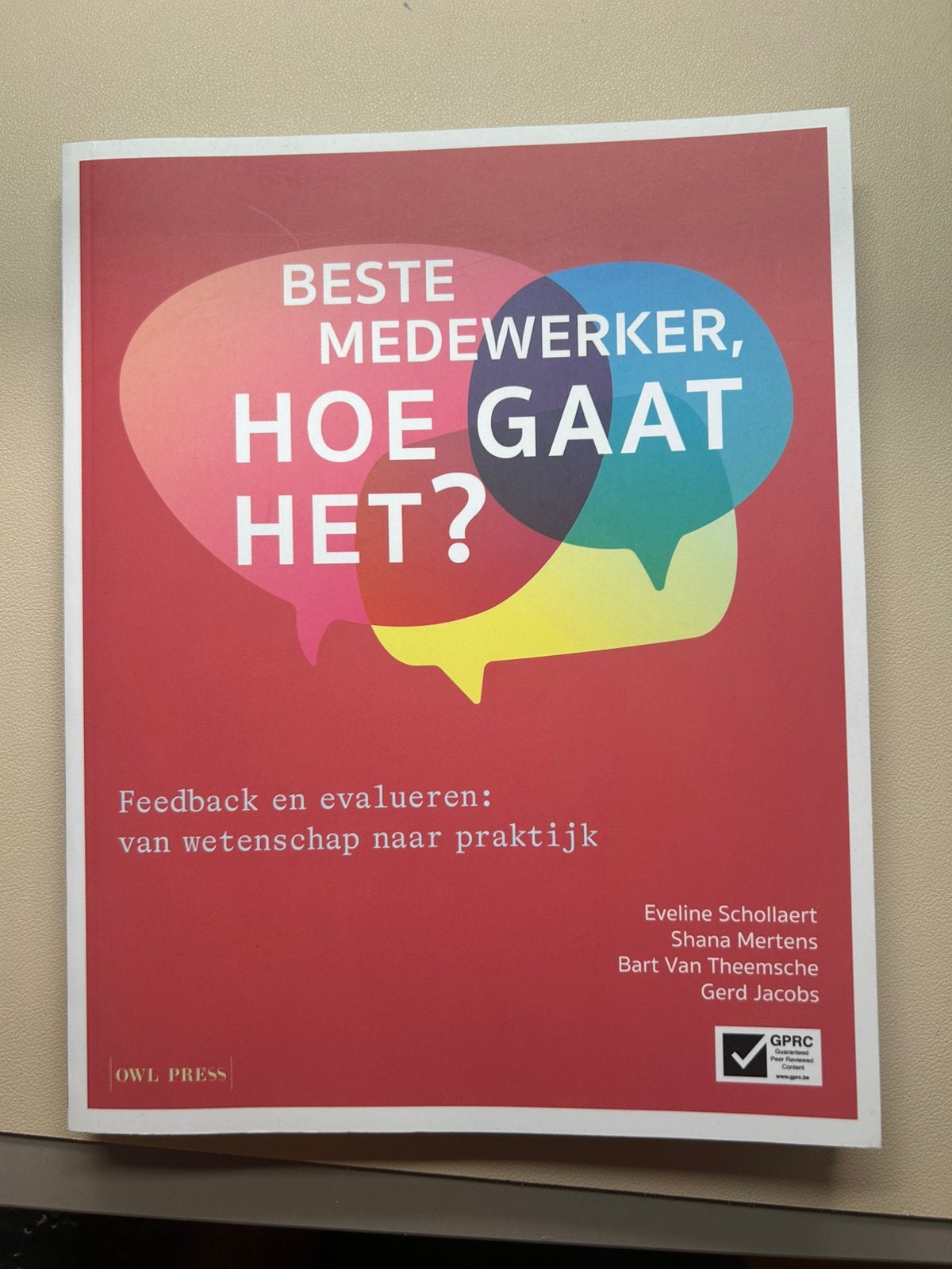 Shana Mertens - Beste medewerker, hoe gaat het?, Boeken, Verzenden, Shana Mertens; Gerd Jacobs; Bart Van Theemsche; Eveline Schol...