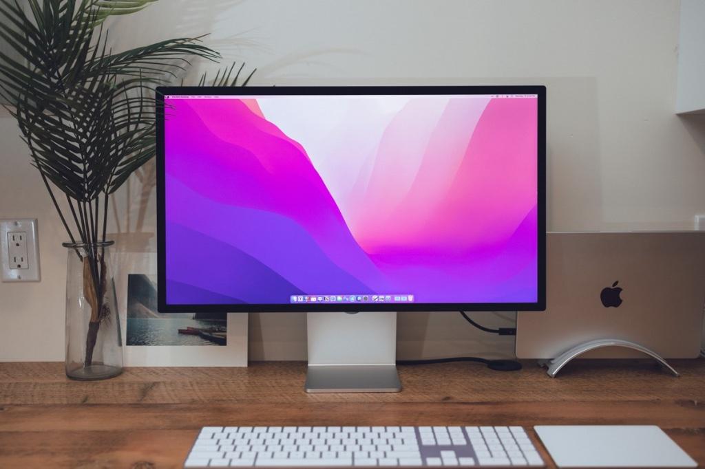 Apple Studio Display 27" – Zo goed als nieuw, Computers en Software, Monitoren, Ophalen, Ingebouwde speakers, Zo goed als nieuw