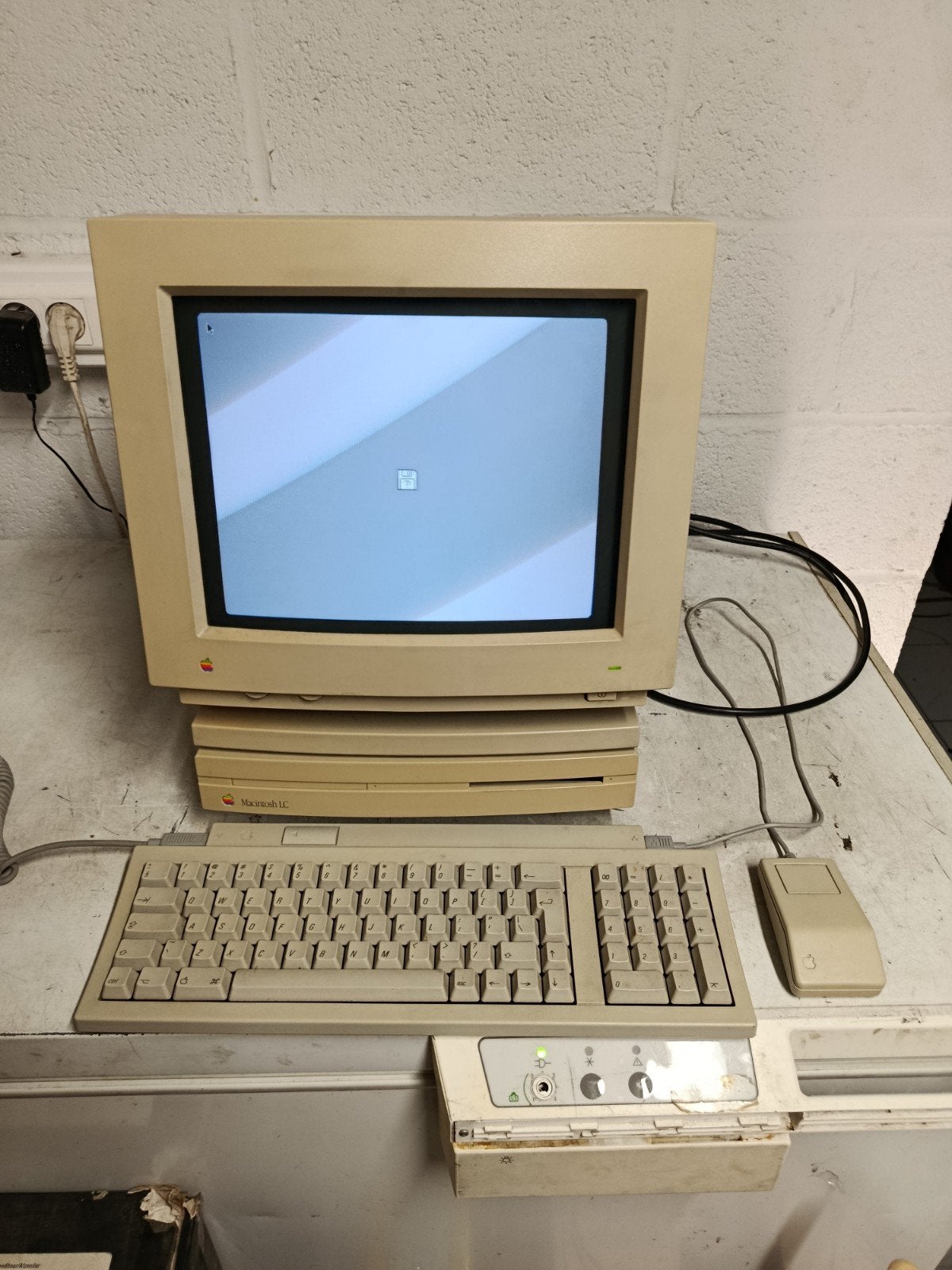 apple macintosh LC voor opmaak, Enlèvement