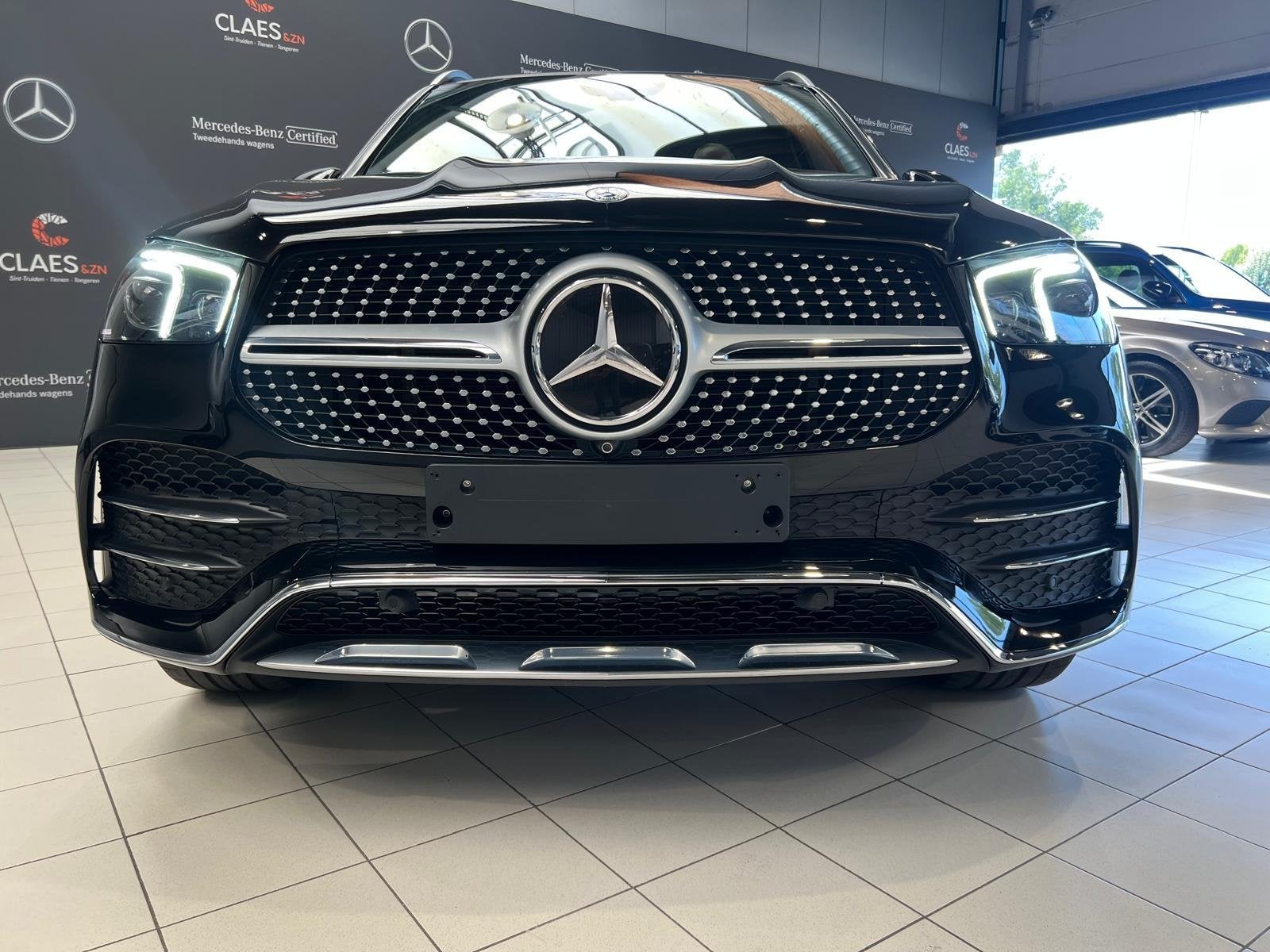 Mercedes-Benz GLE 350 de 4MATIC AMG LINE DOSSIER 8805, Dealer onderhouden, 4 cilinders, GLE, Zwart
