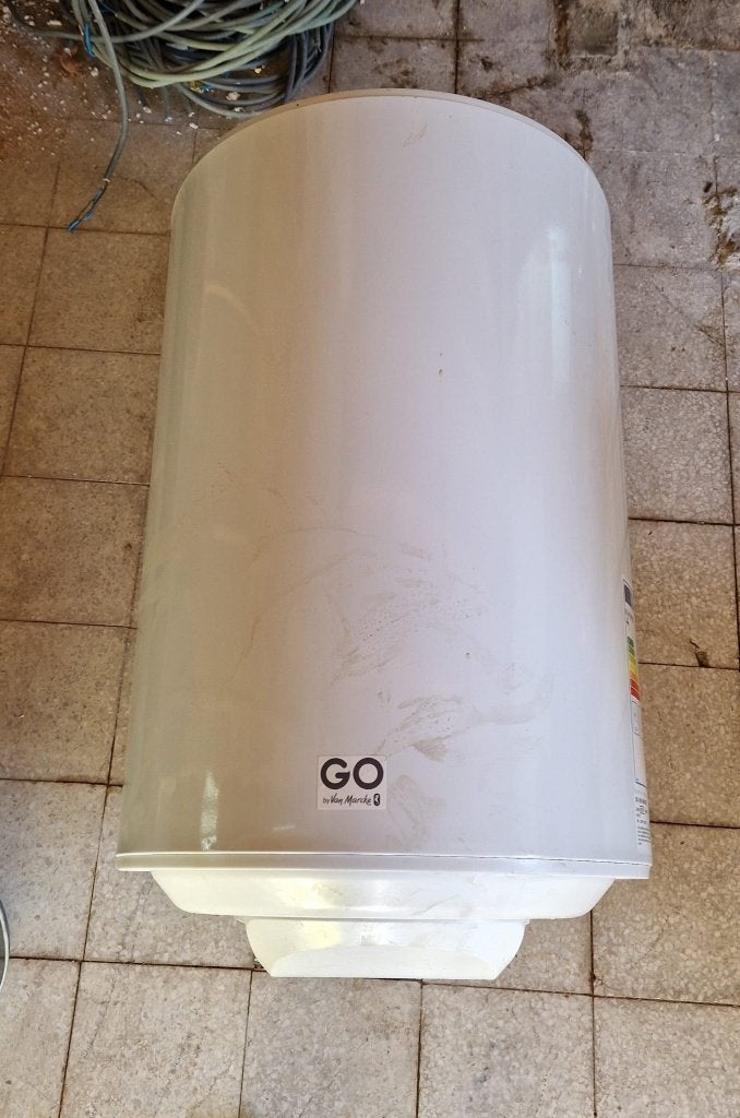 Elektrische boiler GO Van Marcke 100 liter, Doe-het-zelf en Bouw, Ophalen, Gebruikt, Boiler