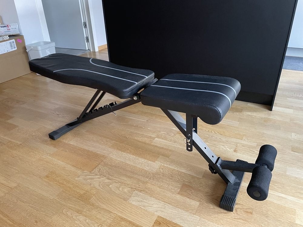 Verstelbare fitnessbank, Ophalen, Gebruikt, Fitnessbank