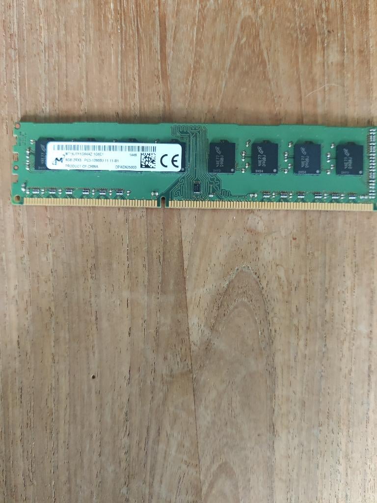 8GB DDR3, Computers en Software, RAM geheugen, Ophalen, Gebruikt, 8 GB, DDR3